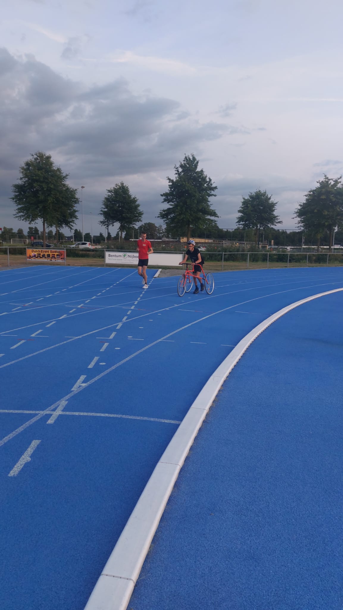 Frame Running actie 3